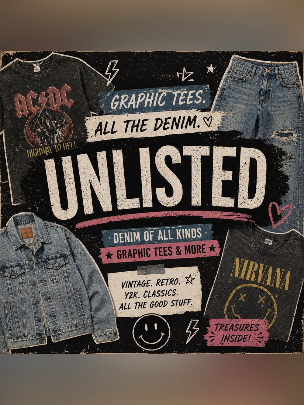 Congrats! you won an unforgettable item from the 7/16 Denim & Graphic 🚂 Unlisted